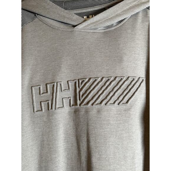 Helly Hansen Hoodie Mens 2XL Pullover Raglan Long Sleeve Kangaroo Pocket - Picture 2 of 5
